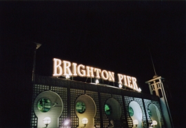 Brighton Pier sign