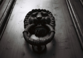 Lion Door Knocker, Florence