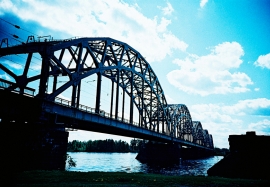 Daugava River Railway Bridge, Riga